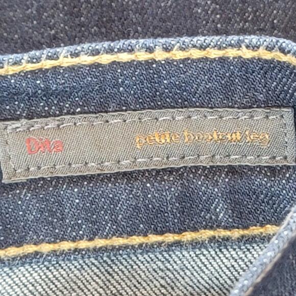 Citizens of Humanity Anthropologie "Dita" Petite Bootcut Leg Jeans SZ 28 - Picture 3 of 11
